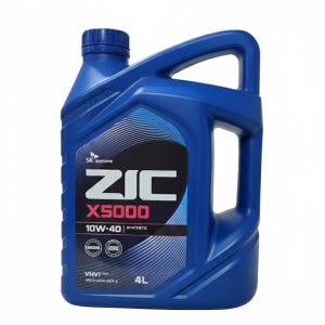 ZIC X5000 X7000 15W40 10W40 CJ-4 CK-4 디젤엔진오일 4리터