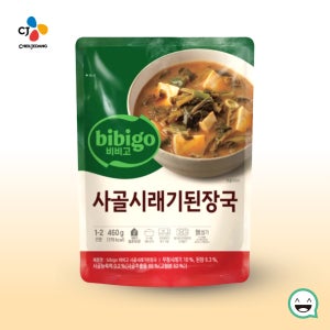 CJ 비비고 사골시래기된장국460G(신제품) 즉석 국 탕 찌개 육수