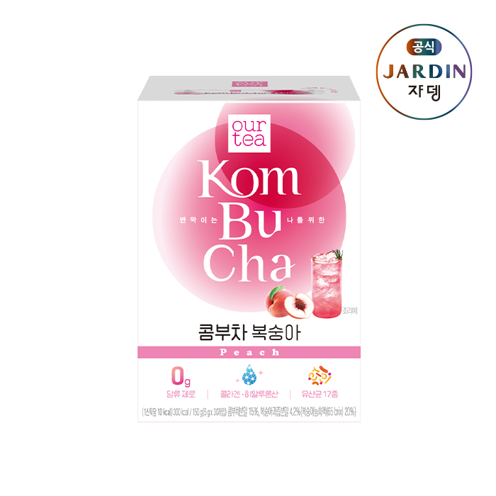쟈뎅 아워티 콤부차 복숭아