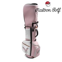 말본 래빗 골프백 MALBON Rabbit Golf Bag 핑크 화이트