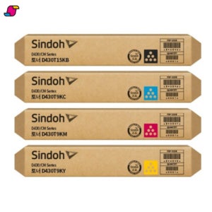 신도리코 D430 정품 검정 토너 ﻿D430T15KB