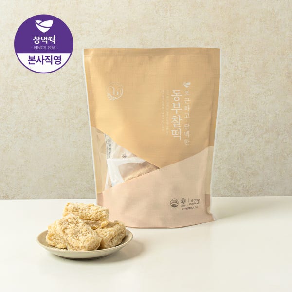 창억떡 동부찰떡 아침대용 500g