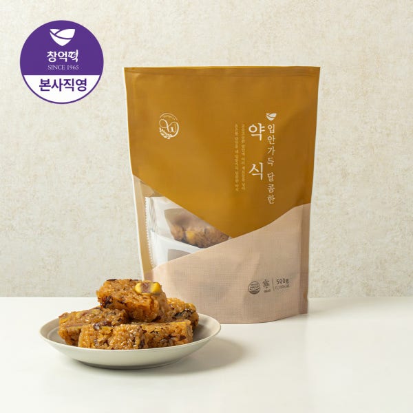 창억떡 약식 약밥 아침대용 500g