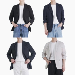 트러수트 아이스 남자 여름 자켓 단체 하객룩 마이 콤비