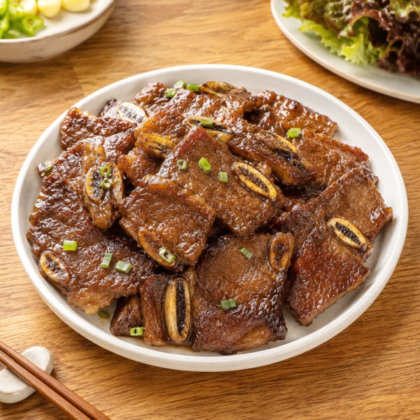 양념 la갈비 1kg 소고기 소 양념갈비 구이 캠핑음식 명절 설 추석 선물세트