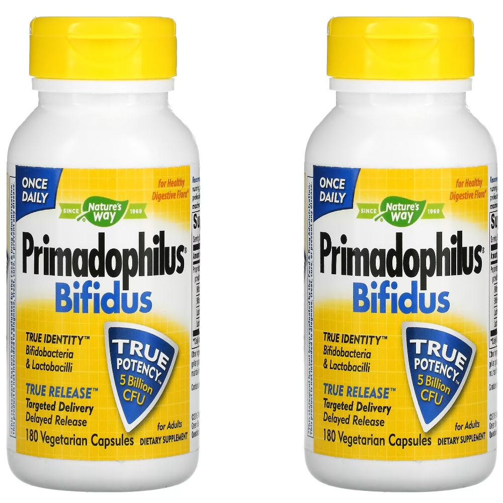 1+1네이처스웨이 <b>프리마도필러스 비피더스 50억</b> 식물성캡슐 180