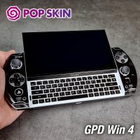 [팝스킨] GPD Win 4 풀커버링 스킨 스티커 필름, PS 비타 블랙 에디션