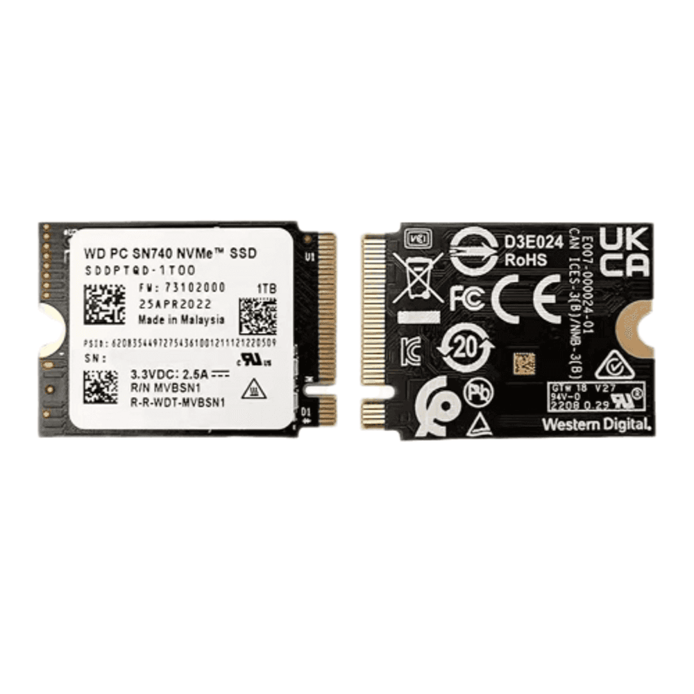 2230 SSD 512 스팀덱 교체 호환 SN740 M2 NVME SN530 컴퓨터 업그레이드