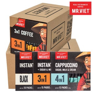 미스터비엣 블랙 카푸치노 연유 코코넛 커피 베트남 커피 6박스