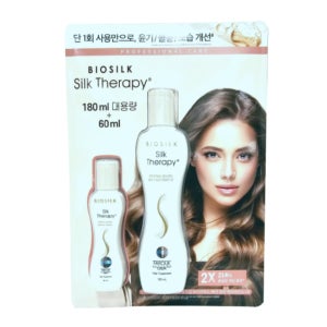 코스트코 실크테라피 헤어 에센스 바이오실크 오리지널 골드앰플 180+60ML
