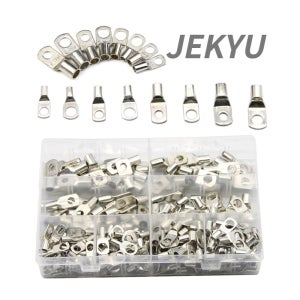 동관형터미널 240PCS 세트 압착단자 황동 링단자 링타입 커넥터