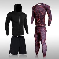 주짓수래시가드 복싱복 피트니스 퀵 드라이 스포츠 rashguard 압축 4개 7