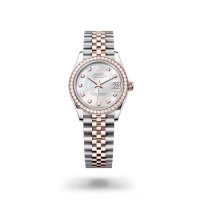 [바로배송] ROLEX Datejust 31 데이저스트 31 다이아몬드가 세팅된 화이트 진주자개 31mm