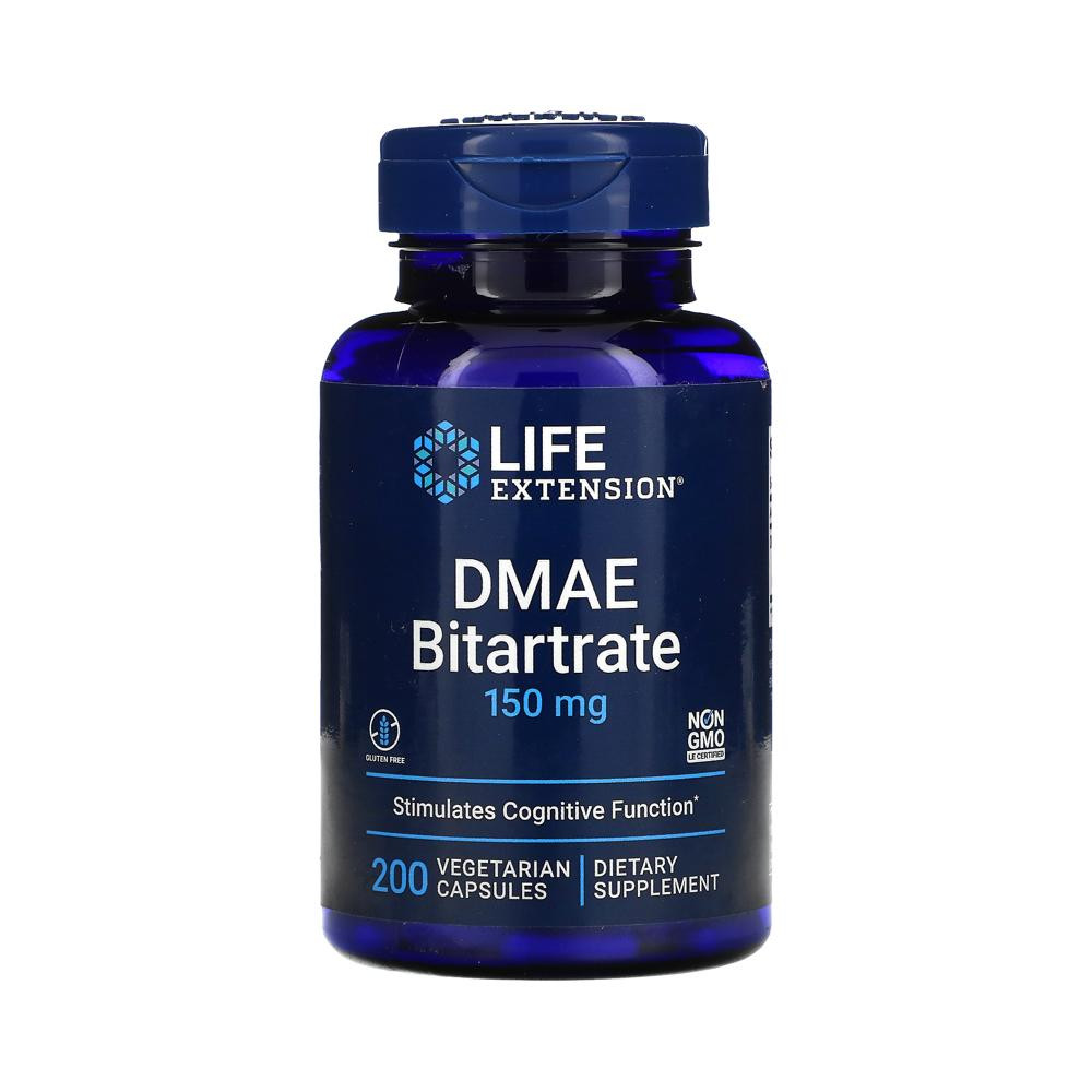 라이프익스텐션 <b>DMAE 바이타트레이트 150mg</b> 200베지캡슐