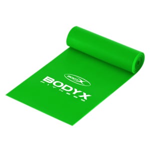 바디엑스 라텍스 고무 스트레칭밴드 헬스 요가 운동 탄력밴드 2단계 그린 2M