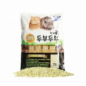 테비토퍼 두부두부 녹차향 7L 6봉 고양이 두부모래