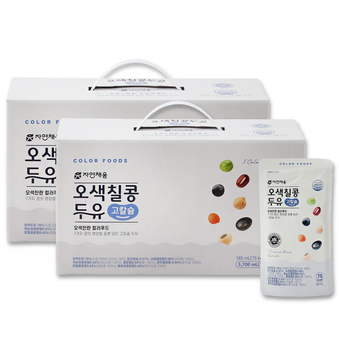 자연채움 오색칠콩두유 고칼슘 성분 분석