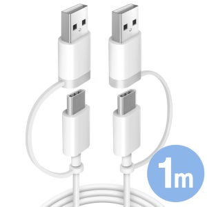 4in1 멀티 고속충전 데이터 케이블 CtoC AtoC AtoA 최대 60W 36W 충전 PC 외장하드 노트북 태블릿 연결 1M