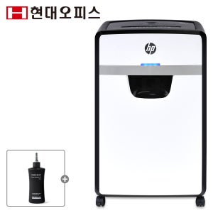 HP 중형 사무용 문서세단기 W3024CC 24매 30L 자동역회전 스테플러심세단 파쇄기