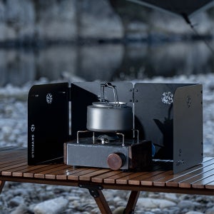 프리미엄 버너 바람막이 (SF-BL-030) / 캠핑 가스 화로대 가림막 가스렌지 스토브 쉴드 가드 구이바다 부르스타