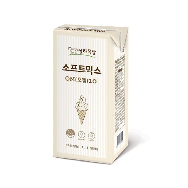 매일 상하목장 소프트믹스 OM10 1L 소프트 아이스크림