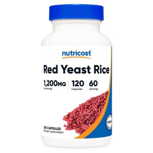 뉴트리코스트 홍국 레드 이스트 라이스 1200mg 120캡슐 4개월분 효모