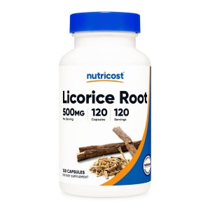 뉴트리코스트 리코라이스 감초 뿌리 추출물 500mg 120캡슐 4개월분