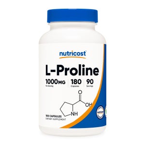 뉴트리코스트 L-프롤린 1,000mg 180캡슐 3개월분