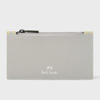 Paul Smith Utilitarian coin case 873931 P031S Light gray