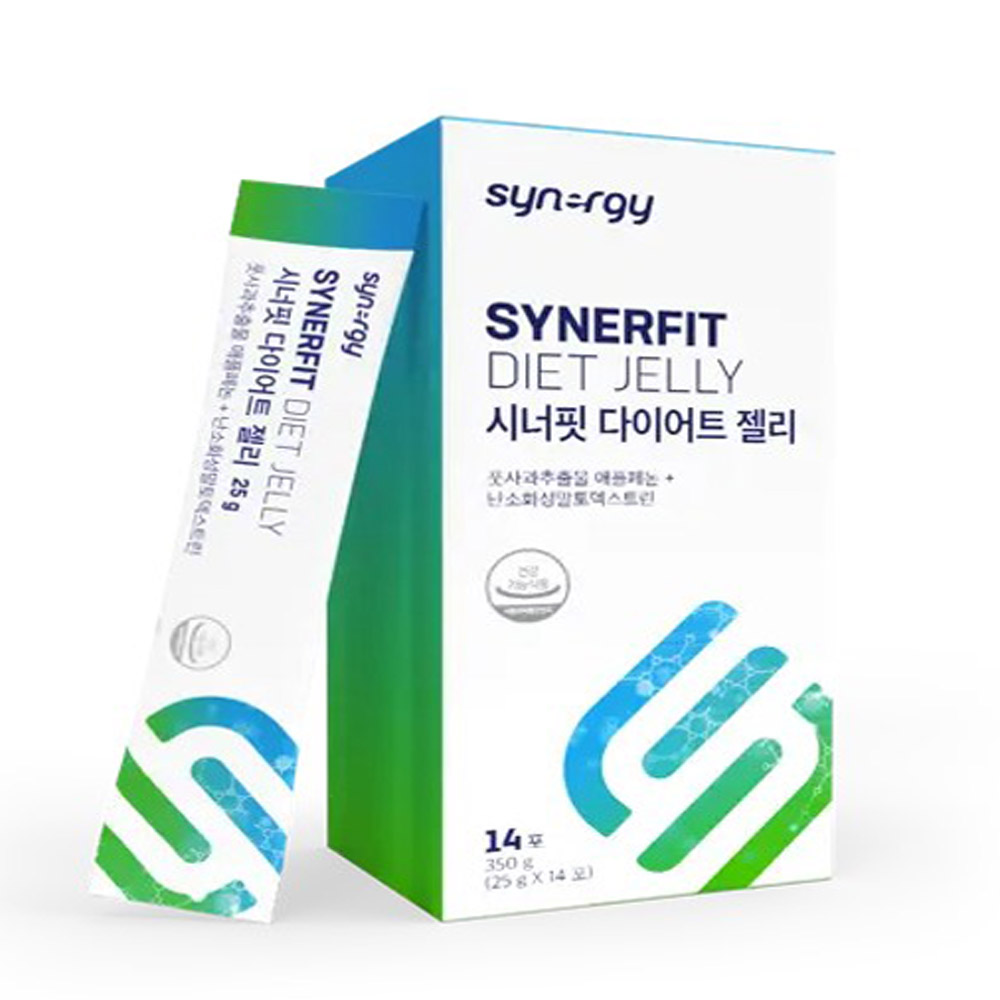 시너지 시너핏 다이어트 젤리 25g X 14포 / <b>풋사과추출물</b> 애플페논