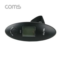 Coms 휴대용 디지털 손저울 3V(2032-1pcs) 여행 캐리어 가방 무게 측정 최대 40kg BT729