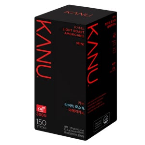 맥심 카누 미니 라이트 로스트 블랙커피 150T
