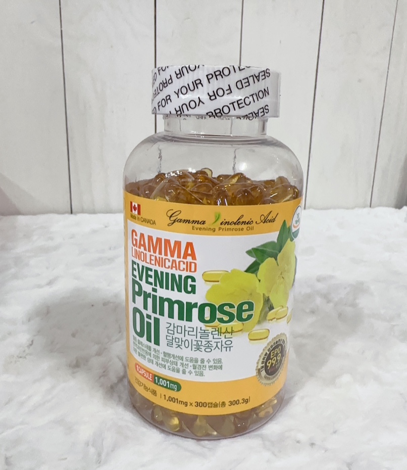 evening primrose oil 감마리놀렌산 달맞이꽃종자유 300캡슐