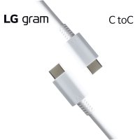 LG 정품 LP65WGC20P-EK 5A 100W CtoC 그램 충전기 케이블 5A 2m