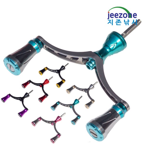 더블핸들 스피닝릴핸들 튜닝 노브 파워핸들 다이와 시마노
