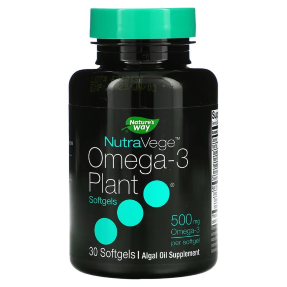 네이쳐스<b>웨이 오메가3</b> 플랜트 500mg 30정 해조류