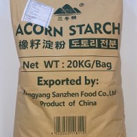 대용량 중국산 도토리묵가루 20kg(도토리100%)