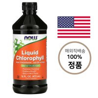 나우푸드 액상 엽록소 클로로필 민트 박하향 473ml & 엽녹소 & 구리클로로필린나트륨