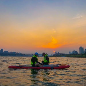 [한강] [뚝섬] 카약 패들보드 체험 (수영장 텐트촌 근처)