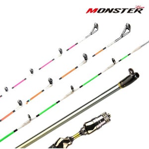 몬스터코리아 오페라 골드 3가지 초릿대 티탄톱 카본 솔리드 한치 이카메탈 쭈꾸미 낚시대