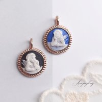 세라믹 까메오펜던트, 14k 돋보이는쥬얼리 - One jewelry