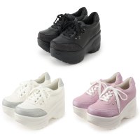 일본 하라주쿠 cs T&P 씨에스티앤피 레이스업 통굽 운동화 어글리슈즈 로리타 신발