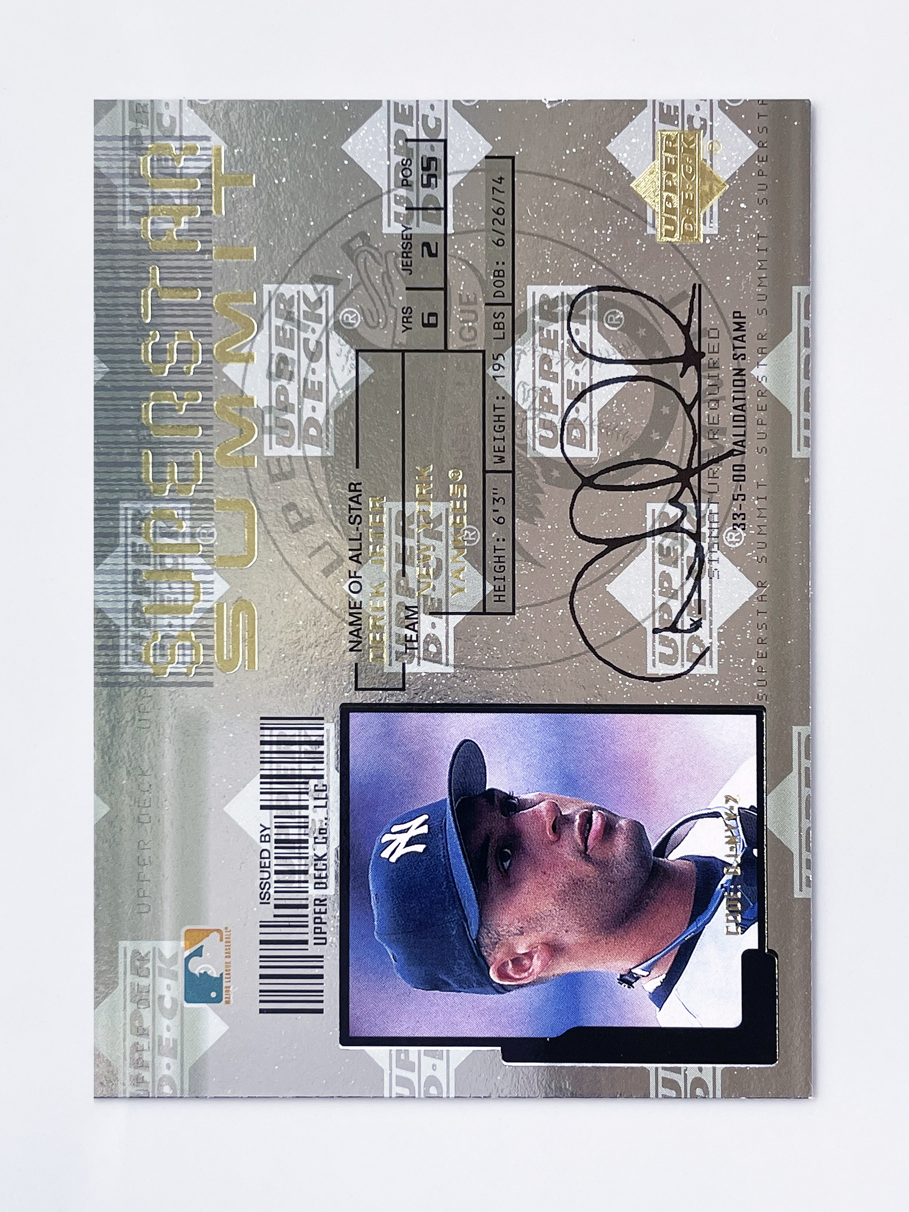 01 Upper Deck Superstar Summit #SS1 데릭 지터