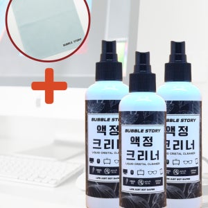 버블 스토리 액정클리너 모니터클리너 LCD 노트북 태블릿 휴대폰 스마트폰 클리너 먼지제거제