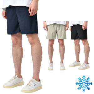 남자 반바지 여름 아이스 쿨 사방스판 고무줄 5부 밴딩 바지