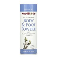 뉴트리바이오틱 Body & Foot Powder 자몽씨 추출물 & 라벤더 오일 함유 바디 풋 파우더 113g