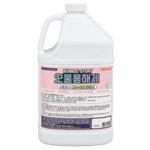 버블 스토리 오물용해제 하수구클리너 배수구클리너 세면대 오물분해제 4L