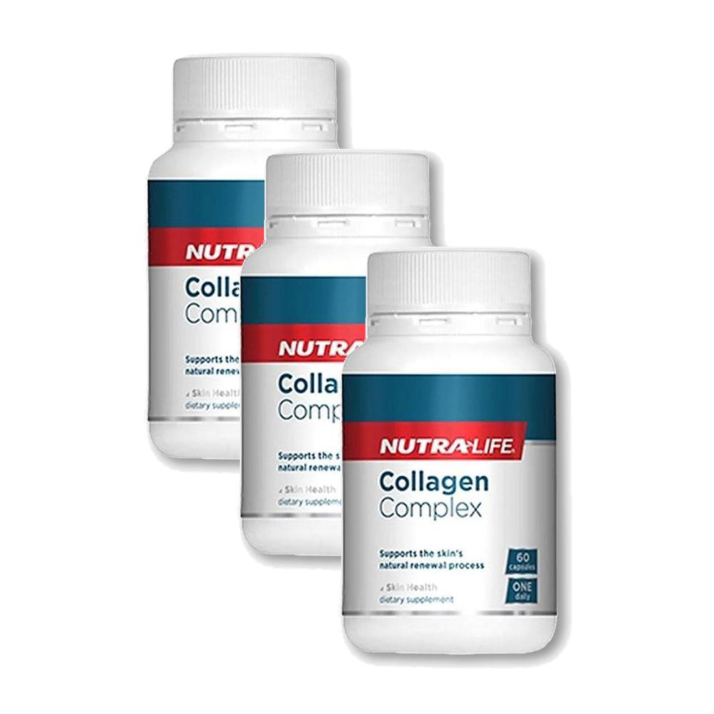 NUTRALIFE Collagen Complex 뉴트라라이프 콜라겐 콤플렉스 60캡슐 3팩