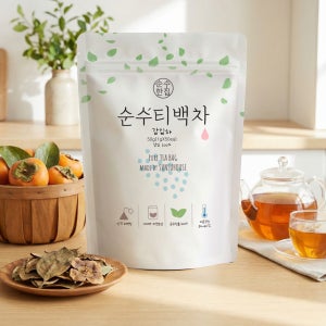순수한집 국산 감잎차 티백 50개입