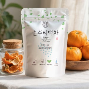 순수한집 제주 귤피차 감귤껍질차 진피차 티백 50개입